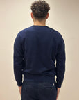 INTHEBOX FELPA GIROCOLLO MR BOX LONDON - BLU
