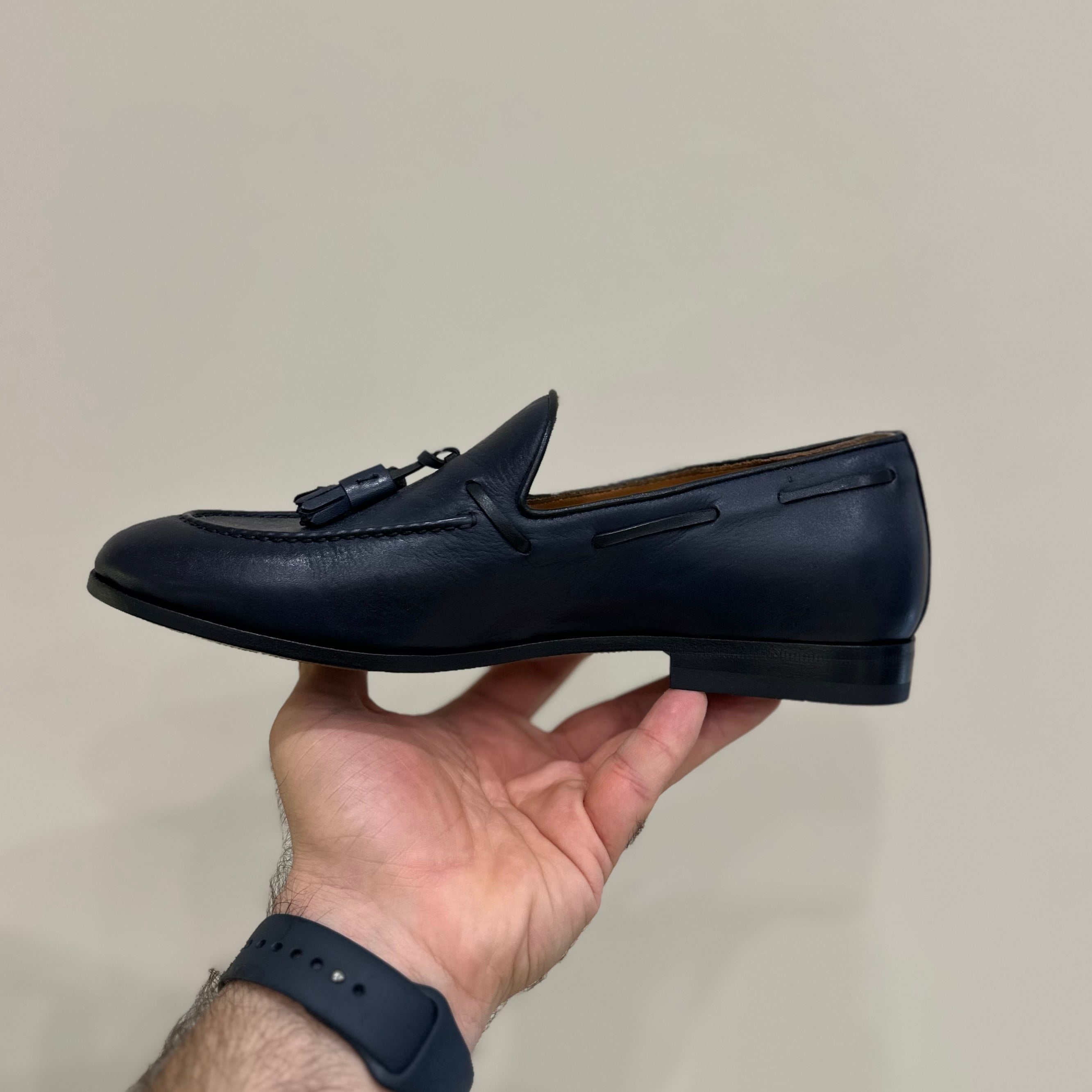ROSSI MOCASSINO 266 BURRO BLU