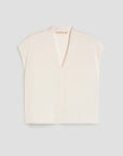 SS26 PBPBACCO BLUSA IN DOPPIO RASO, AVORIO - PENNYBLACK - Marcello Fontana Shop