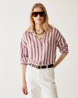 Blusa in twill fluido - Rosa - PBBLEMBI - PENNYBLACK