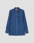 FW25 PENNYBLACK CAMICIA IN DEMIN ALVARO