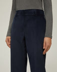FW25 PENNYBLACK PANTALONE COROZO IN VELLUTO BLU