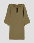 PENNYBLACK Tunic dress in tessuto sablé Salvia - PBPSKIPPER