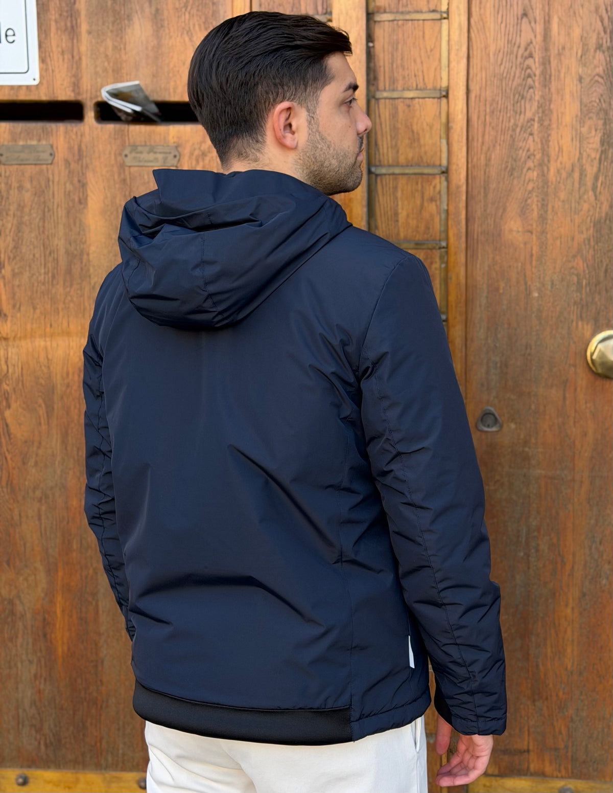 Giubbotto AURELIO Velour - Dark blue - SUNS