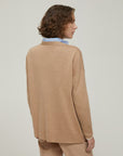 FW25 PENNYBLACK EPICA CARDIGAN IN LANA CAMMELLO