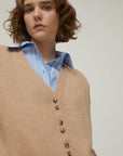 FW25 PENNYBLACK EPICA CARDIGAN IN LANA CAMMELLO