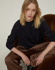 FW25 PENNYBLACK EPICA CARDIGAN IN LANA NERO