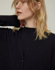 FW25 PENNYBLACK EPICA CARDIGAN IN LANA NERO
