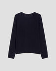 FW25 PENNYBLACK MAGLIA NOREL IN PURA LANA BLU