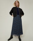 FW25 PENNYBLACK MAGLIA NOREL IN PURA LANA BLU