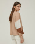 FW25 PENNYBLACK MAGLIA RABBIT PANNA