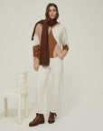 FW25 PENNYBLACK MAGLIA RABBIT PANNA