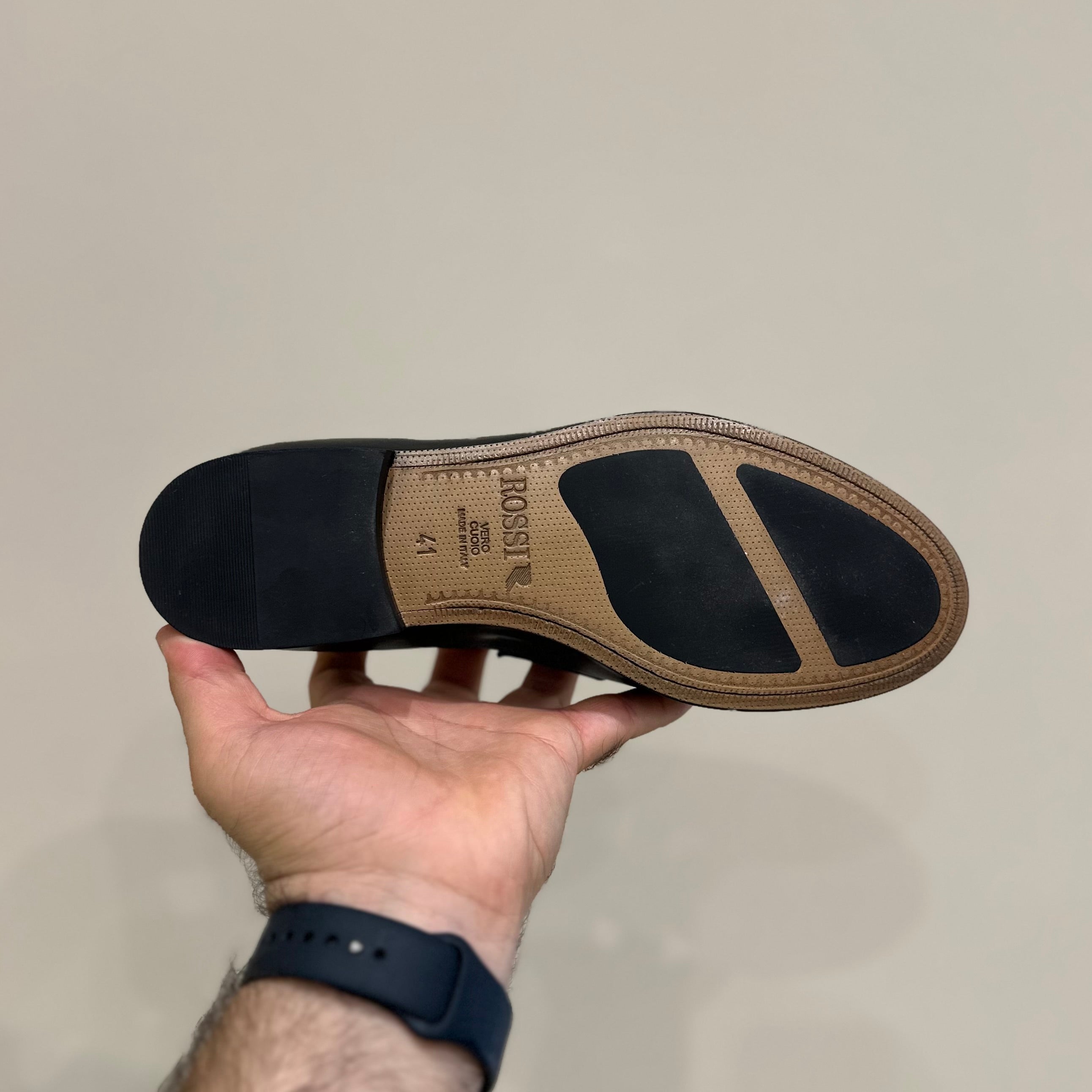ROSSI MOCASSINO 264 BURRO NERO