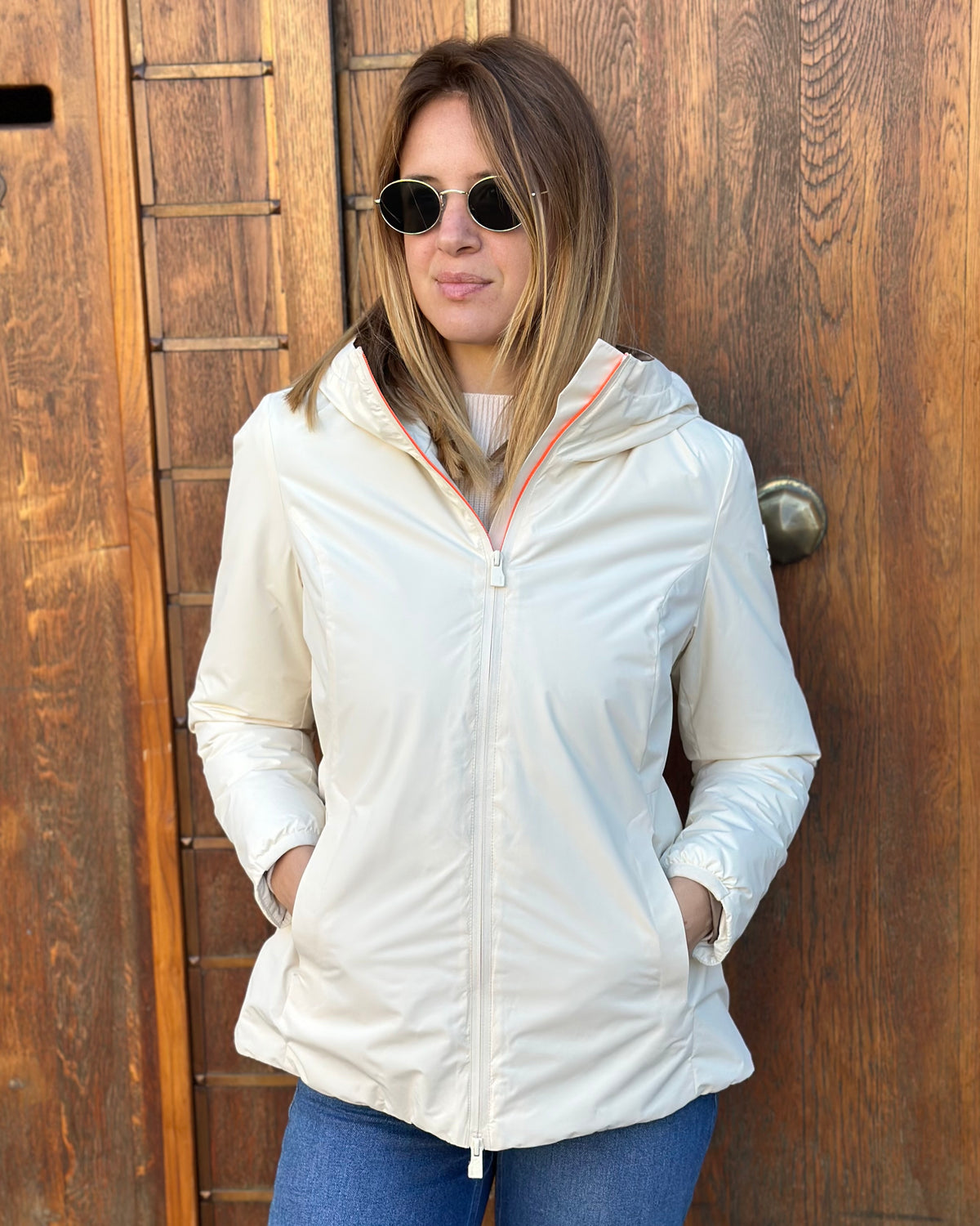 Giubbotto AURELIA Velour - Sand - SUNS