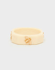 Bracciale Bee rigido offwhite