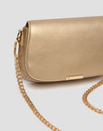 SS26 PBARUM POCHETTE CON DOPPIA TRACOLLA, ORO - PENNYBLACK - Marcello Fontana Shop