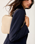 SS26 PBARUM POCHETTE CON DOPPIA TRACOLLA, ORO - PENNYBLACK - Marcello Fontana Shop