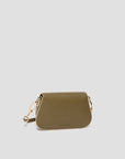 SS26 PBARUM POCHETTE CON DOPPIA TRACOLLA, KAKI- PENNYBLACK - Marcello Fontana Shop