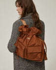 FW25 PENNYBLACK BORSA A ZAINO METELLO CUOIO
