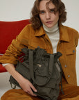 FW25 PENNYBLACK BORSA A ZAINO METELLO KAKI