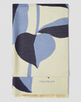 FW25 PENNYBLACK FAGIANI STOLA A FANTASIA JACQUARD BLU