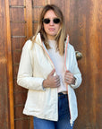 Giubbotto AURELIA Velour - Sand - SUNS