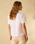 T-Shirt con stampa spiaggia e strass - PBBSABBIA