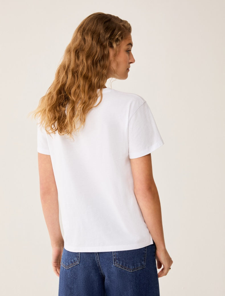 SS26 PBBSOLE T-SHIRT IN JERSEY DI COTONE, BIANCO ANCORA - PENNYBLACK - Marcello Fontana Shop