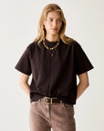T-shirt boxy fit in cotone - Testa di moro - PBBALAGGIO - PENNYBLACK