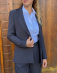 GIACCA MONOPETTO GRIGIO - COD. 95665 - SAIPH