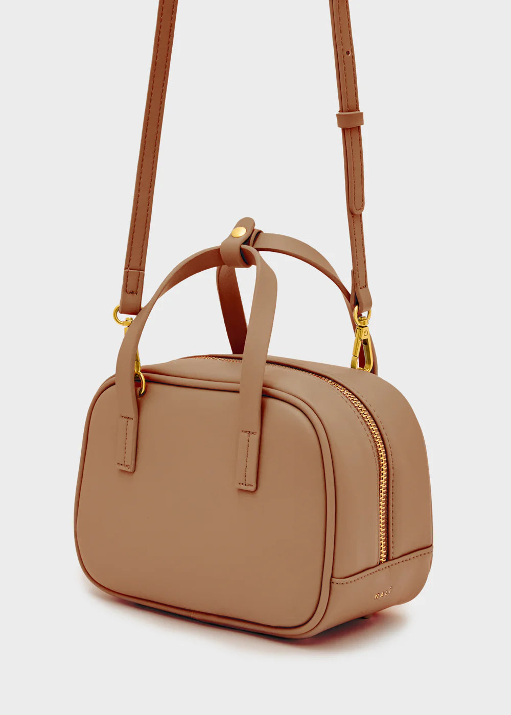 BORSA EMILY SMALL + TRACOLLA MARRONE - NALI - Marcello Fontana Shop