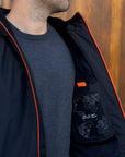 Giubbotto AURELIO Long Velour - Black - SUNS