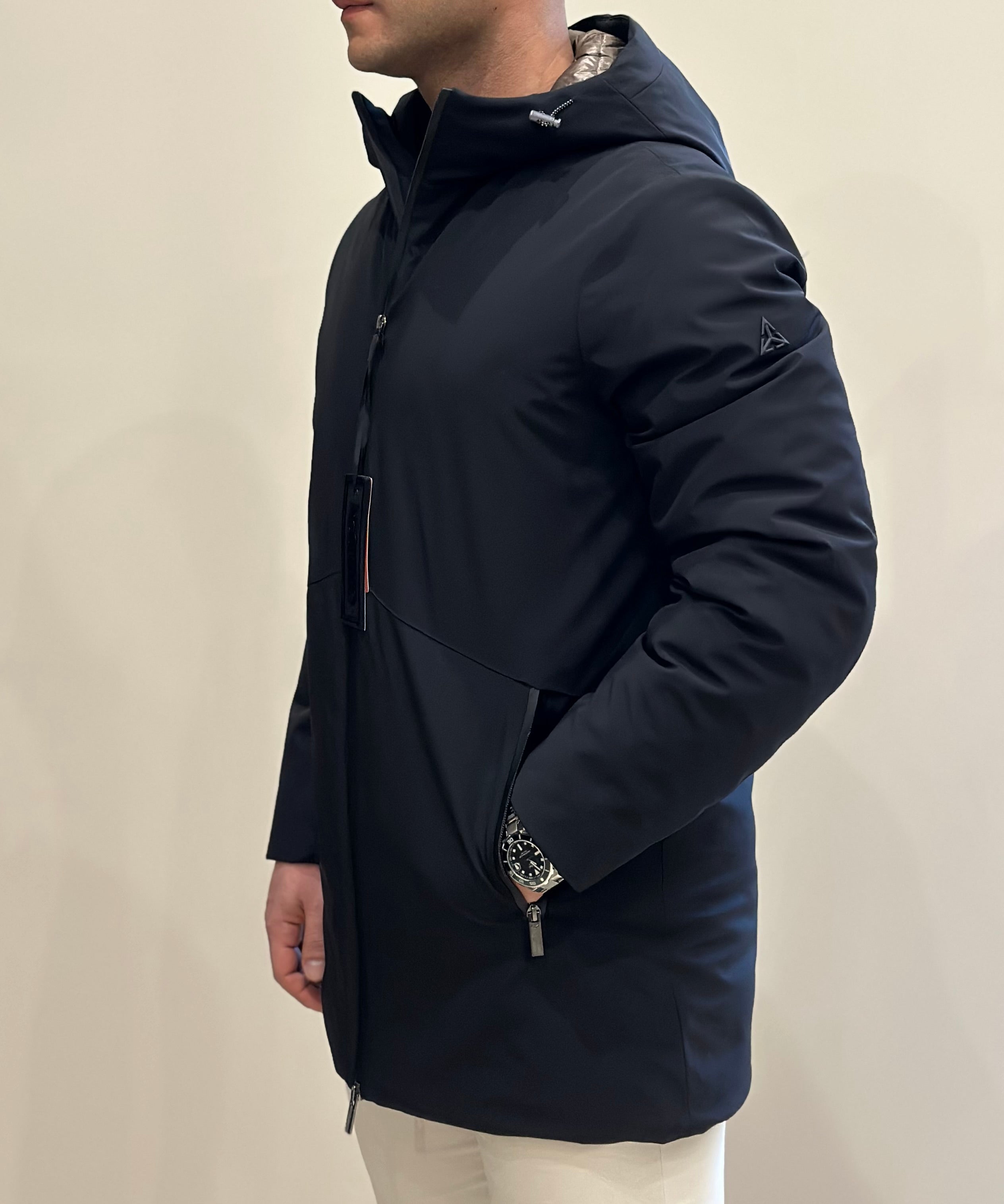 HESKIMO Giubbotto tecnico GS-TECH LUNGO  - NERO - Marcello Fontana Shop