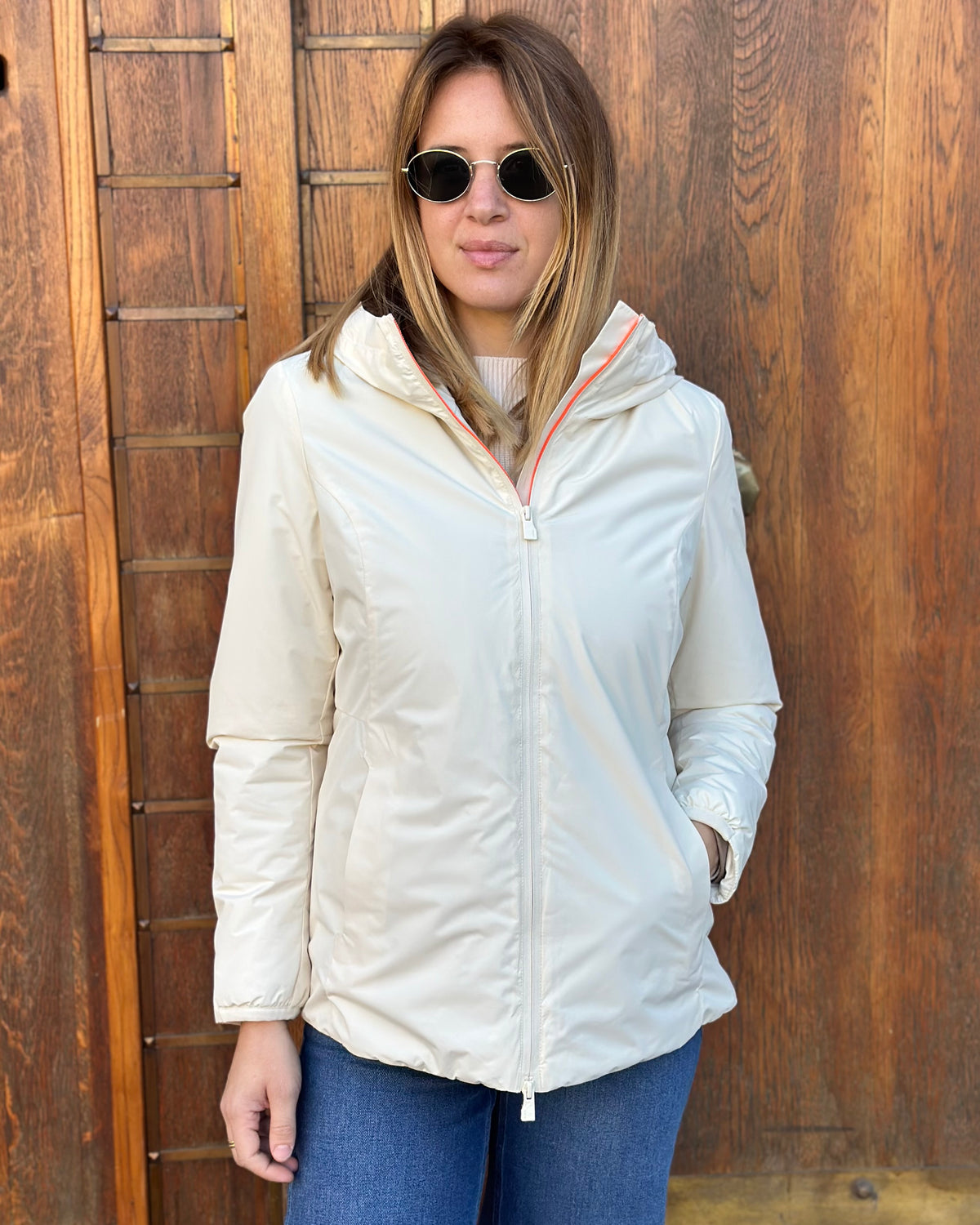 Giubbotto AURELIA Velour - Sand - SUNS