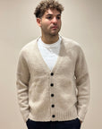 FW25 ROY ROGER'S CARDIGAN LANA SHETLAND - BEIGE