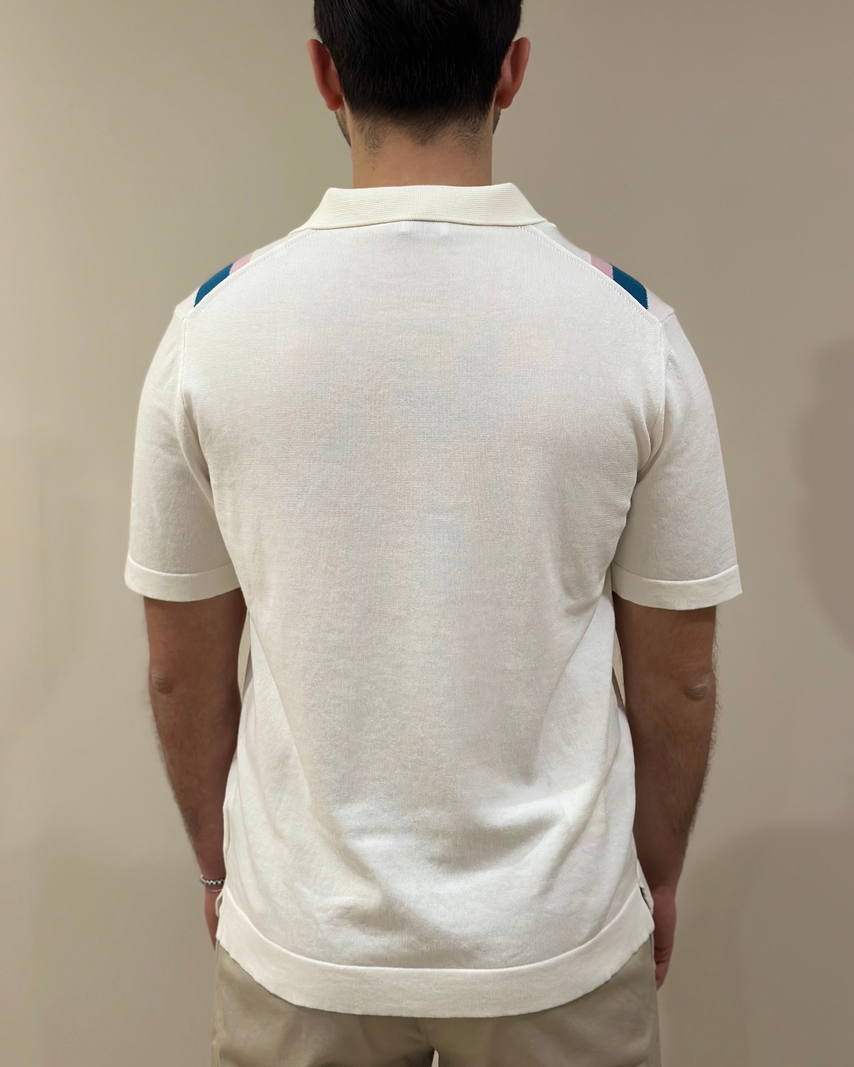Gallia Polo Swall Bianco