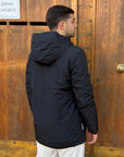 Giubbotto AURELIO Long Velour - Black - SUNS