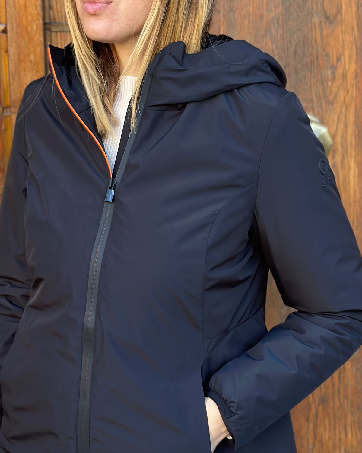 Giubbotto AURELIA Velour - Black - SUNS