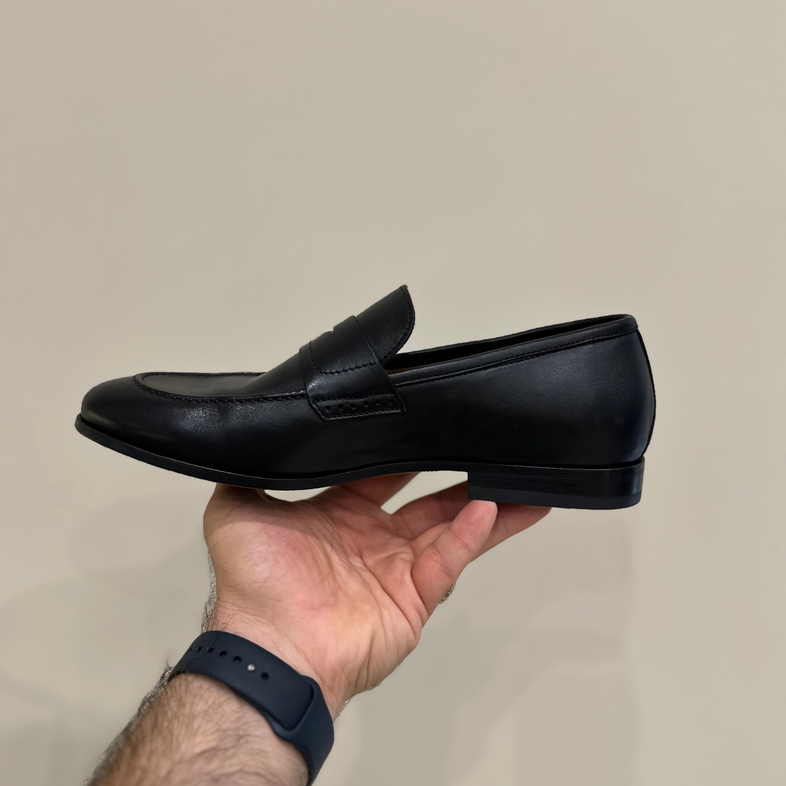ROSSI MOCASSINO 264 BURRO NERO