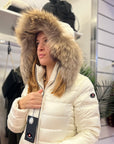 PIUMINO LISBET 2.0 FUR WHITE - CANADIENS