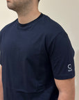 SUNS T-SHIRT PAOLO BASIC DARK BLUE