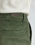 BRO SHIP PANTALONE IN VELLUTO - MILITARE - Marcello Fontana Shop