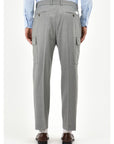 MANUEL RITZ PANTALONE CARGO FLANELLA DI LANA STRETCH - Marcello Fontana Shop