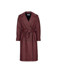 MANUEL RITZ TRENCH IN ECOPELLE - Marcello Fontana Shop