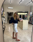SAIPH SHORTS IN LINO PANNA - COD.95268