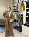 TAILLEUR GIACCA + PANTALONE CARAMEL - art. 95097 / 95098 SAIPH