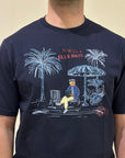 T-SHIRT MR BOX CLUB SOLEIL BLU - cod. SS260014 IN THE BOX