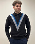 FW25 GALLIA POLO ANSON CON BOTTONI - MORO
