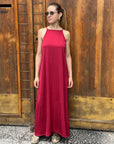SAIPH ABITO LUNGO ROSSO - COD. 95312