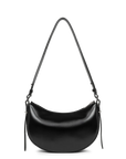 Borsa a mezza luna - Suave Ace colore Nero - LANCASTER